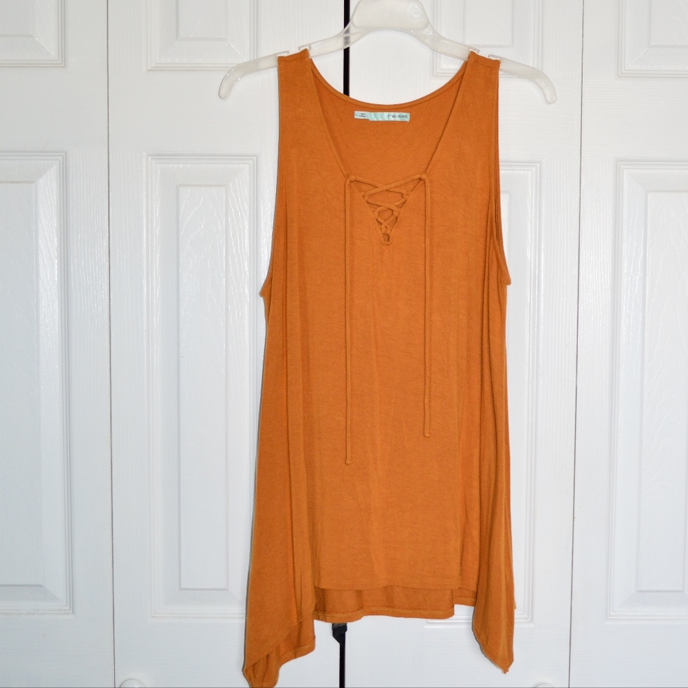 Maurice's, mustard, yellow tank top